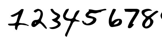 Paulson Regular Font, Number Fonts