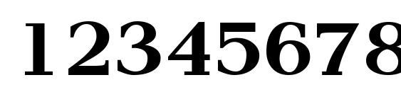 Pax #2 Bold Font, Number Fonts