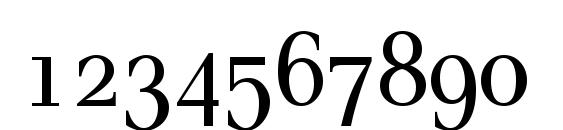 Pax Cond SC Font, Number Fonts