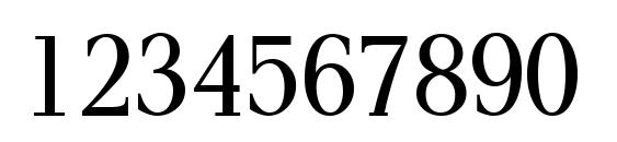 Pax Cond Font, Number Fonts