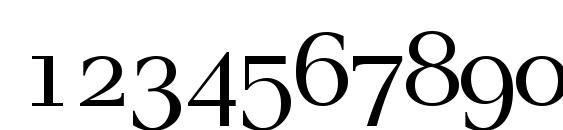 Pax SC Font, Number Fonts