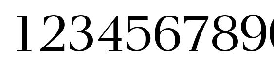 Pax Font, Number Fonts