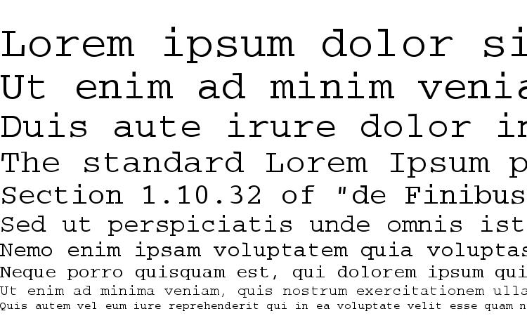 specimens PC Regular font, sample PC Regular font, an example of writing PC Regular font, review PC Regular font, preview PC Regular font, PC Regular font