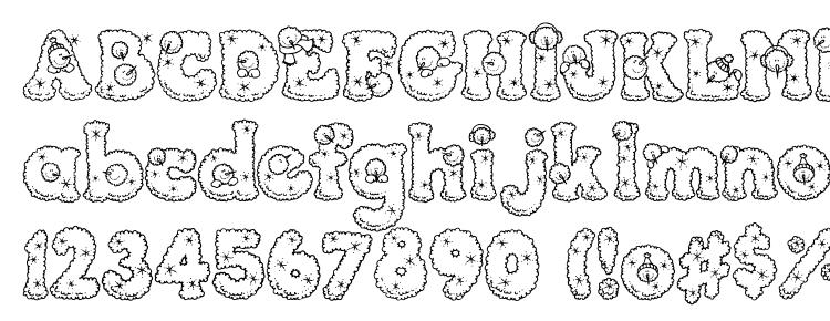 glyphs PC Snowballs font, сharacters PC Snowballs font, symbols PC Snowballs font, character map PC Snowballs font, preview PC Snowballs font, abc PC Snowballs font, PC Snowballs font