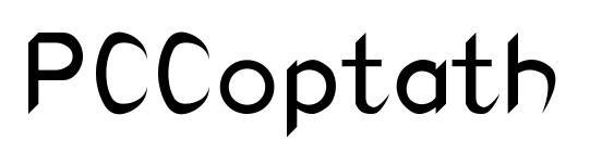 PCCoptath font, free PCCoptath font, preview PCCoptath font
