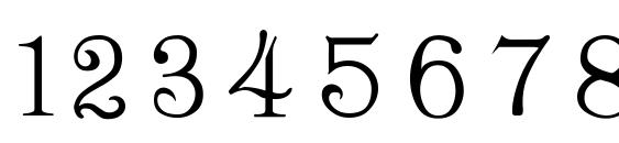 PCCordellaRoman Font, Number Fonts
