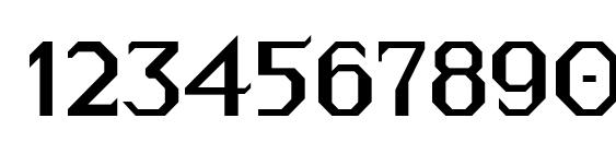 PCEire Font, Number Fonts