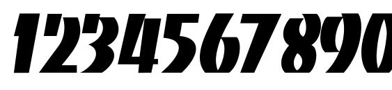 PCHardnose Font, Number Fonts