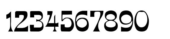 PCMira Font, Number Fonts