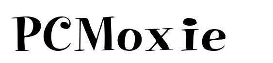 шрифт PCMoxie, бесплатный шрифт PCMoxie, предварительный просмотр шрифта PCMoxie