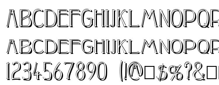 glyphs Peake Shadow font, сharacters Peake Shadow font, symbols Peake Shadow font, character map Peake Shadow font, preview Peake Shadow font, abc Peake Shadow font, Peake Shadow font