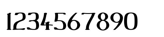 Peake Squat Bold Font, Number Fonts