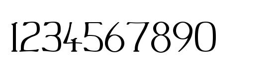 Peake Squat Font, Number Fonts
