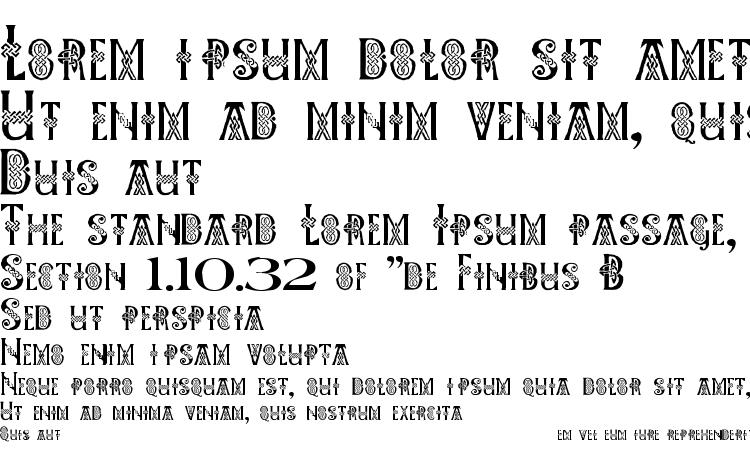 specimens Pees Celtic Plain font, sample Pees Celtic Plain font, an example of writing Pees Celtic Plain font, review Pees Celtic Plain font, preview Pees Celtic Plain font, Pees Celtic Plain font