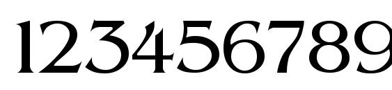 Pegasus Regular Font, Number Fonts