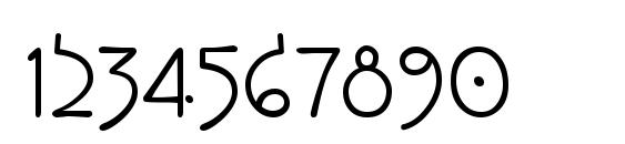 Pegasus Font, Number Fonts