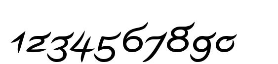 Pegathlon LT Regular Font, Number Fonts