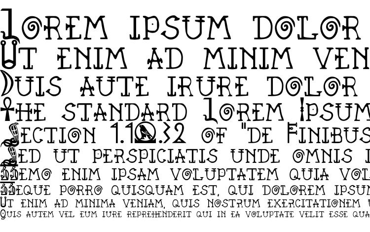 specimens Pegypta font, sample Pegypta font, an example of writing Pegypta font, review Pegypta font, preview Pegypta font, Pegypta font