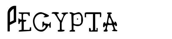 Pegypta font, free Pegypta font, preview Pegypta font