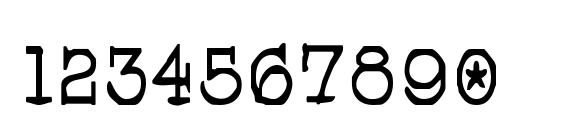 Pegyptienne Font, Number Fonts