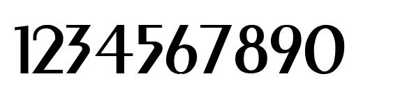PeigMed Medium Font, Number Fonts