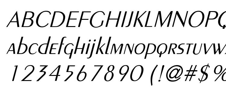 glyphs Peignot Light Italic font, сharacters Peignot Light Italic font, symbols Peignot Light Italic font, character map Peignot Light Italic font, preview Peignot Light Italic font, abc Peignot Light Italic font, Peignot Light Italic font