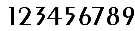 PeilotDB Normal Font, Number Fonts