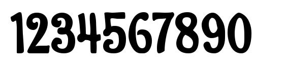 Pen Mark MF Bold Font, Number Fonts