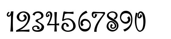 Penguin Attack Font, Number Fonts