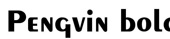 Pengvin bold regular Font