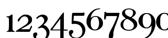 Penshurst Bold Font, Number Fonts