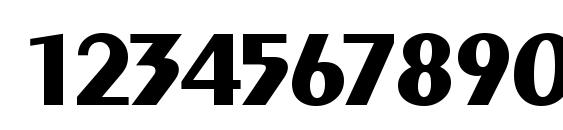 Penta Bold Font, Number Fonts