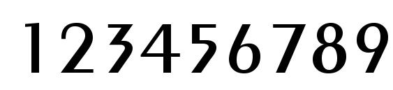 Penta Font, Number Fonts