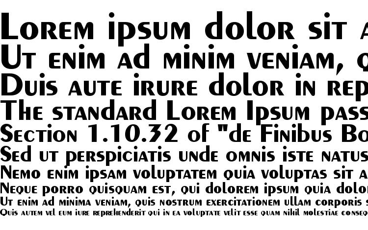 specimens PentaBold font, sample PentaBold font, an example of writing PentaBold font, review PentaBold font, preview PentaBold font, PentaBold font