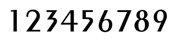 Pentademic Font, Number Fonts