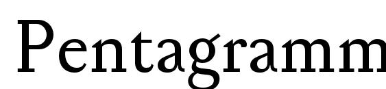 PentagrammeOSF font, free PentagrammeOSF font, preview PentagrammeOSF font