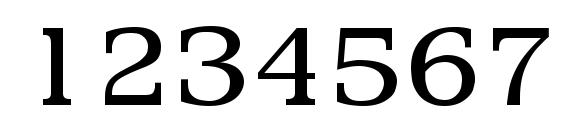 Penthouse Regular Font, Number Fonts