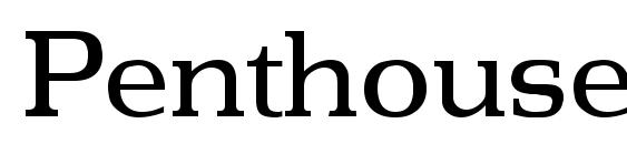 Penthouse Regular Font