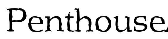 PenthouseAntique Light Regular Font