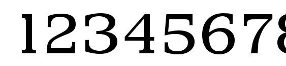 PenthouseSerial Regular Font, Number Fonts