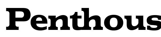 PenthouseSerial Xbold Regular Font