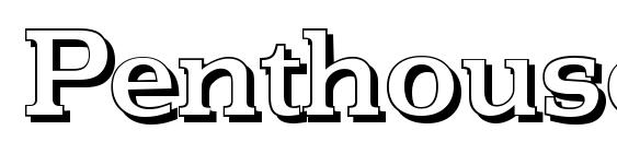 PenthouseShadow Medium Regular font, free PenthouseShadow Medium Regular font, preview PenthouseShadow Medium Regular font