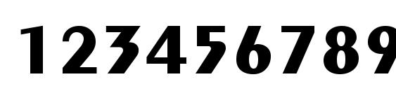 Penyae Bold Font, Number Fonts