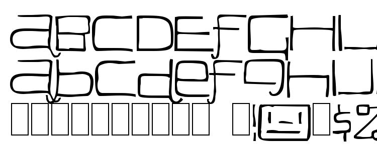 glyphs Peon font, сharacters Peon font, symbols Peon font, character map Peon font, preview Peon font, abc Peon font, Peon font