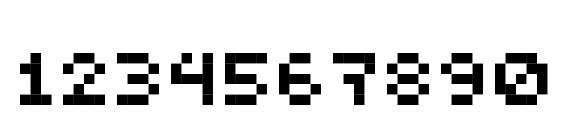 Pepminus10 Font, Number Fonts