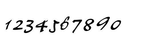 Pepper Font, Number Fonts