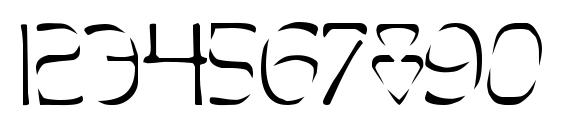 Perdition Font, Number Fonts