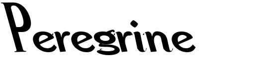 Peregrine font, free Peregrine font, preview Peregrine font