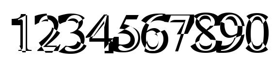 Perelom Font, Number Fonts