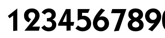 Performa Book SSi Semi Bold Font, Number Fonts